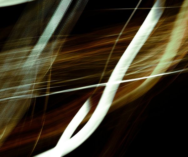 Flowing abstract lines representing energy and vitality